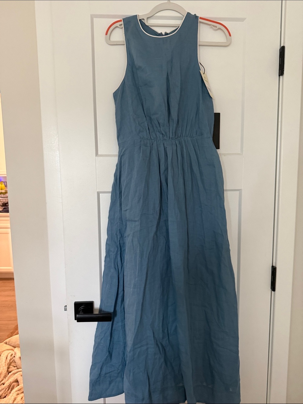 Tuckernuck Slate Blue Sleeveless Maxi Dress